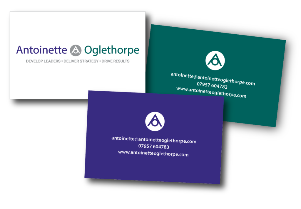 Antoinette Oglethorpe's businsss cards