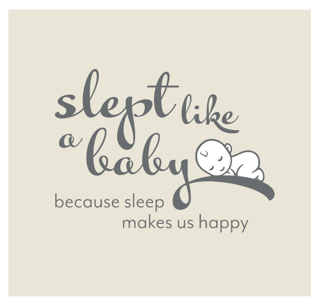 slept like a baby logo